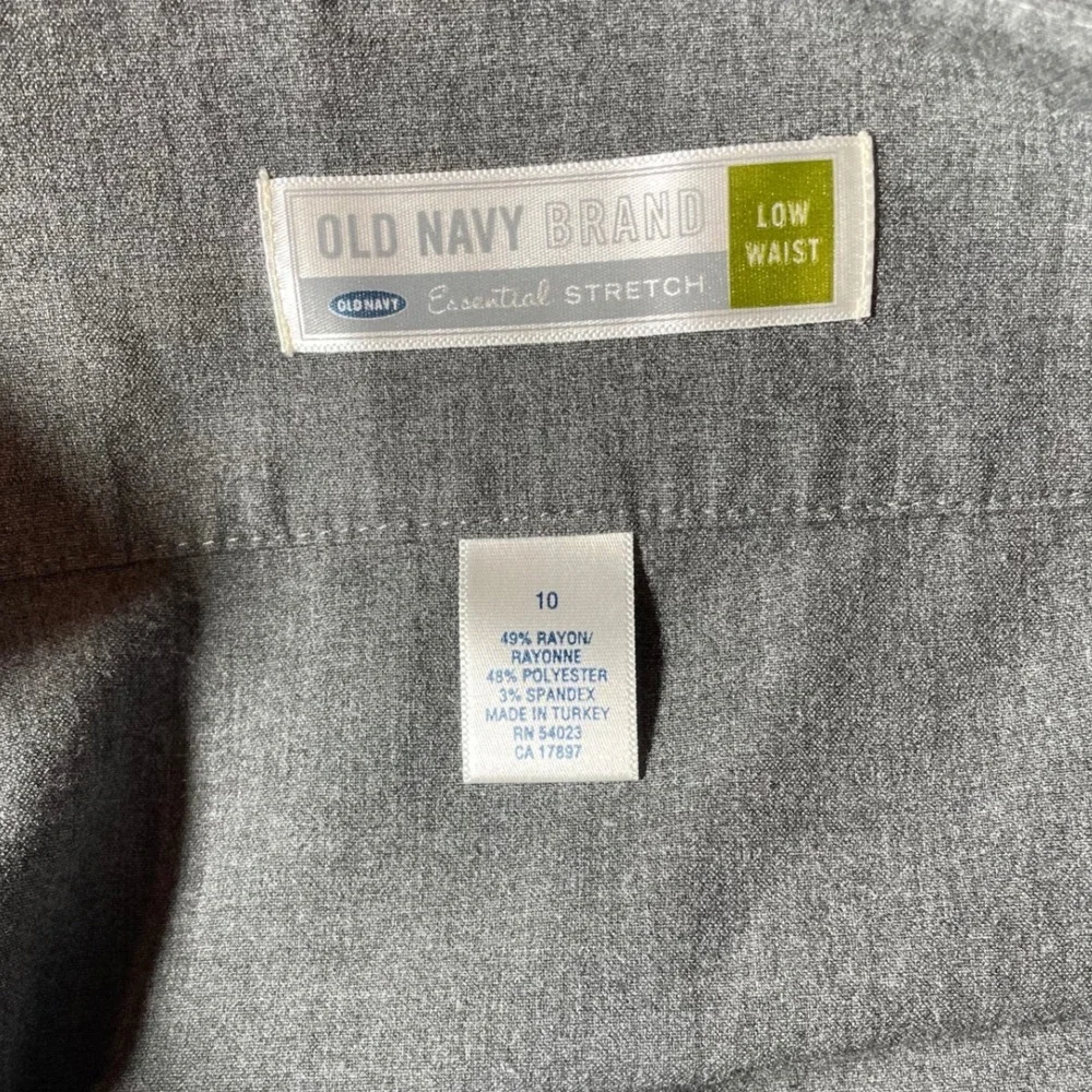 Old Navy Gray Low Waist Essential Stretch Pleated‎ Mini Skirt 10 PreppyY2K